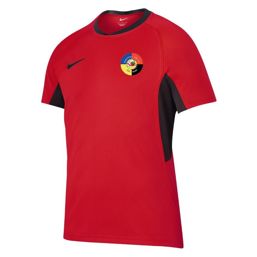 Maglia da Rugby Crew Razor Rossa e Nera Nike MARCOUSSIS