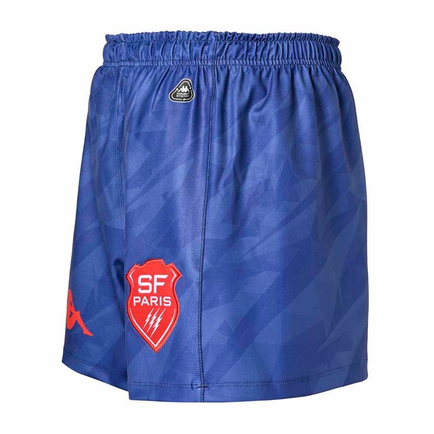 Pantaloncino Kombat Ryder Away Stade Français Parigi Blu 2024/2025 - Kappa