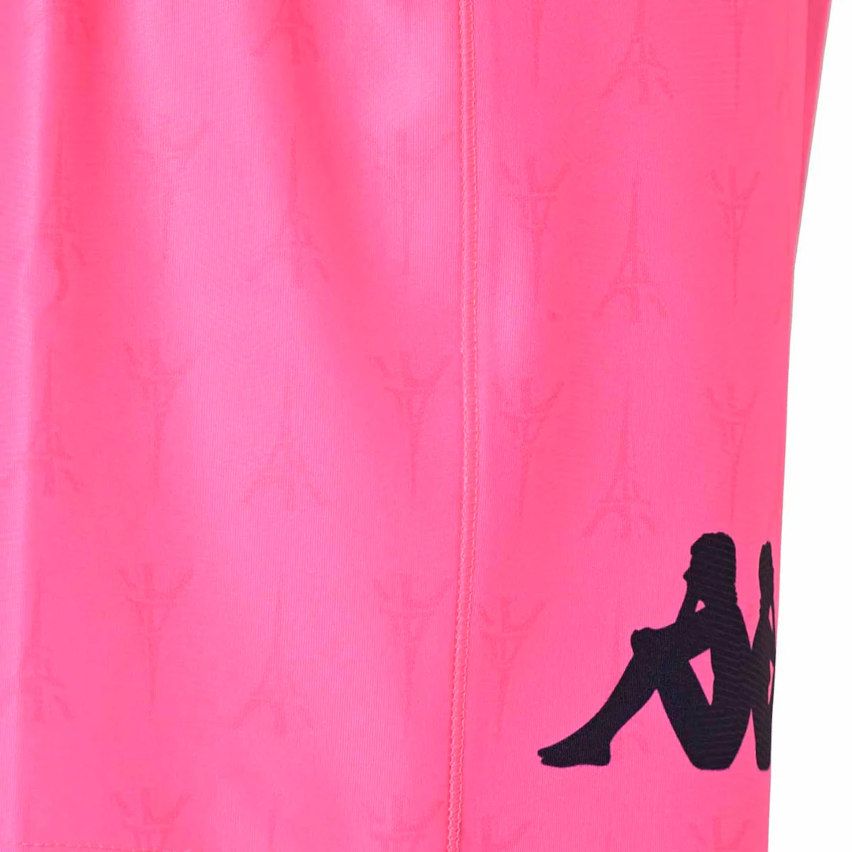 Short Bambino Kombat Ryder Home Stade Français Paris Rosa 2024/2025 - Kappa