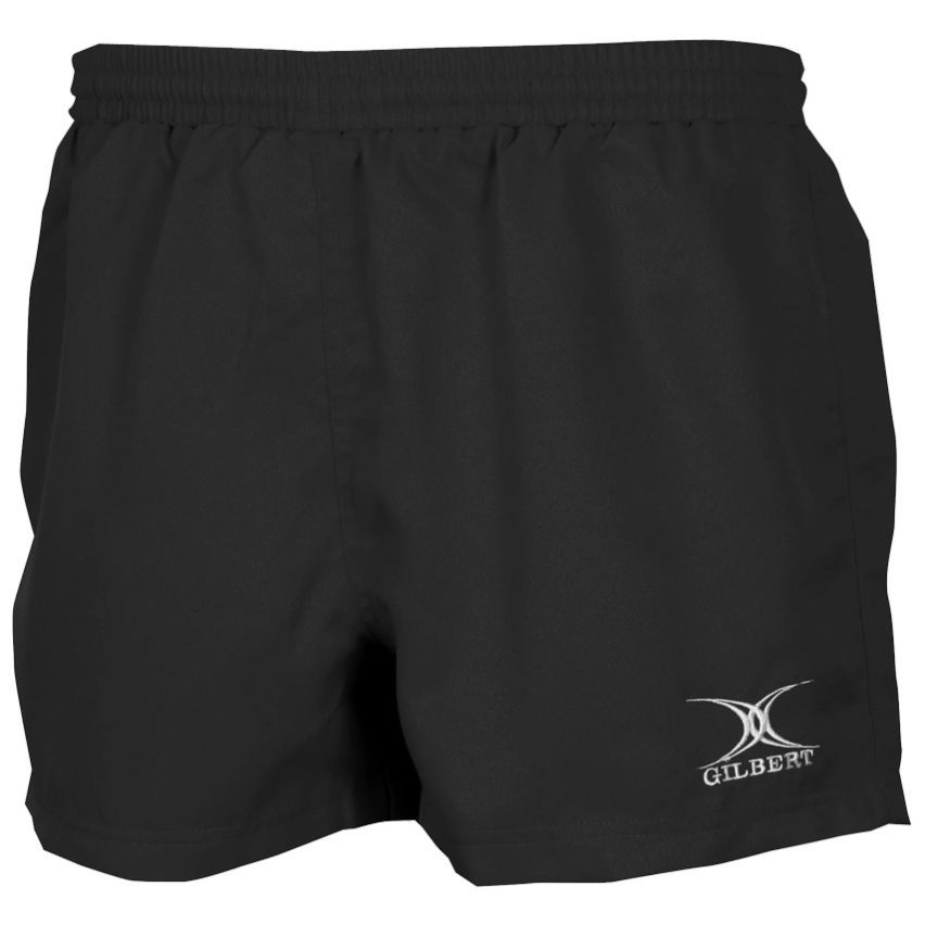 Short Rugby Bambino Saracen Nero V3 - Gilbert