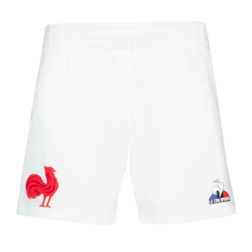 Pantaloncini da rugby bianchi della Francia - Le Coq Sportif