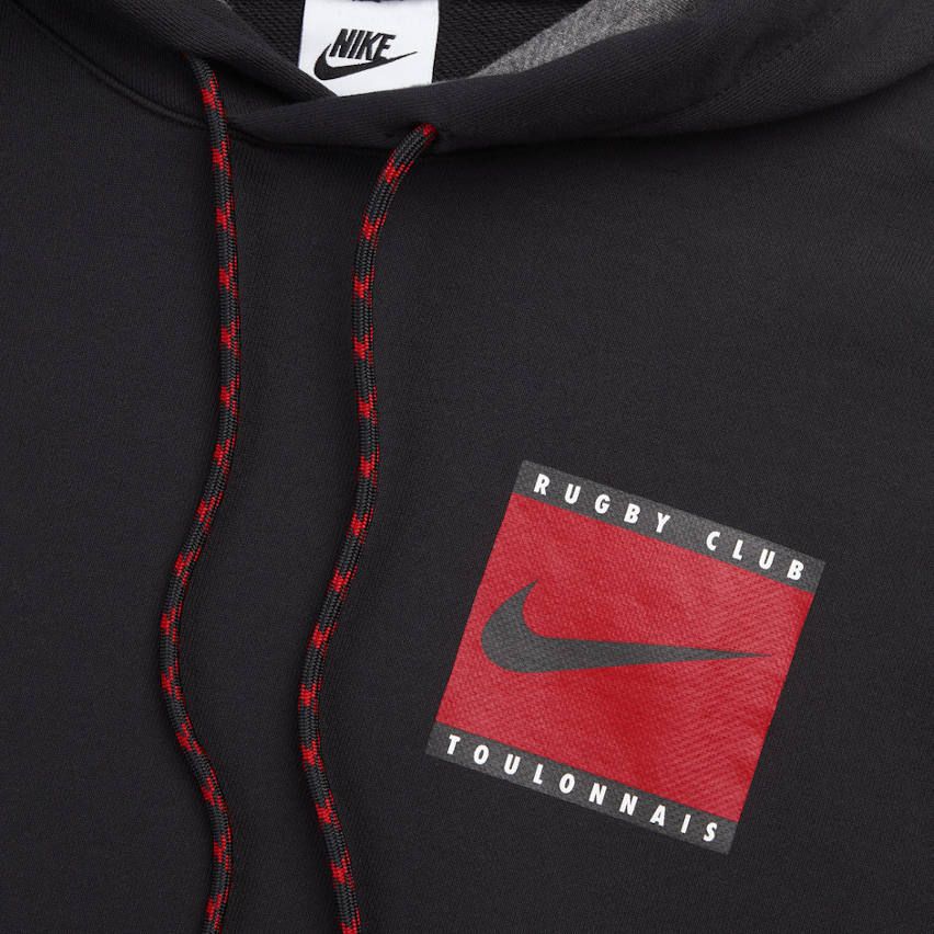 Felpa con Cappuccio Rugby RC Toulon Nero - Nike