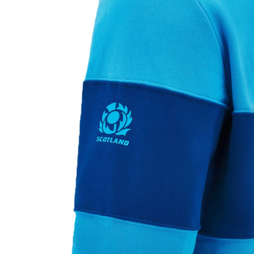 Felpa con Cappuccio Rugby Cotone Scozia 2024/2025 - Macron