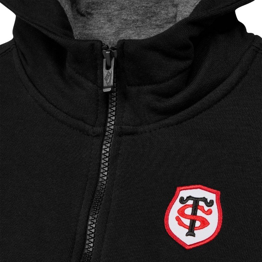 Felpa con Cappuccio Zip Bambino Rugby Stade Toulousain 2025/2026 - Nike