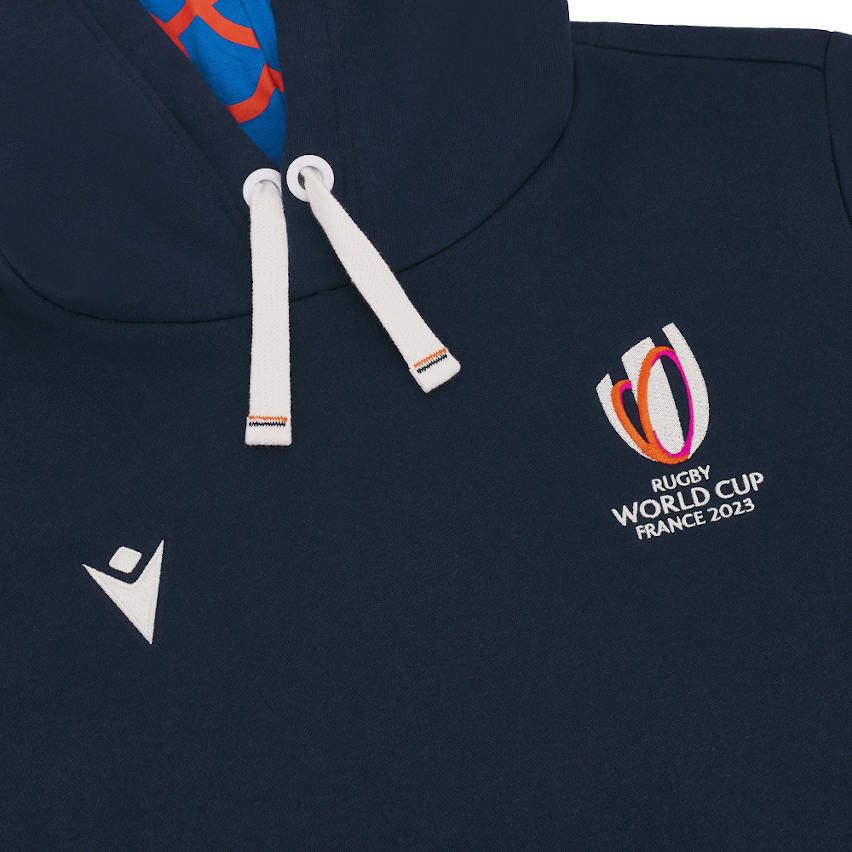 Felpa con cappuccio in cotone Rugby France Rugby World Cup 2023 - Macron