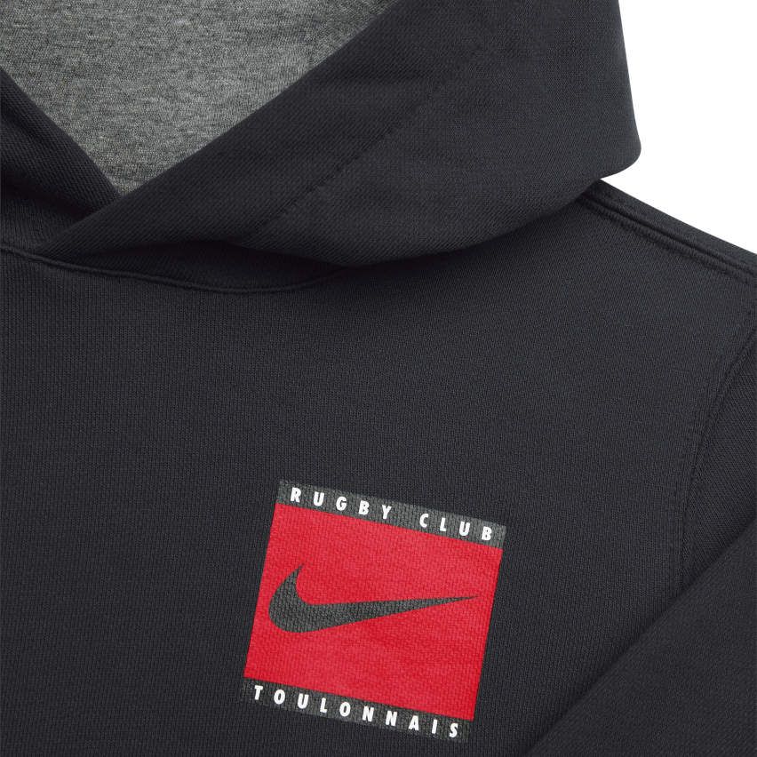 Felpa con Cappuccio Nero RC Toulon Bambino – Nike