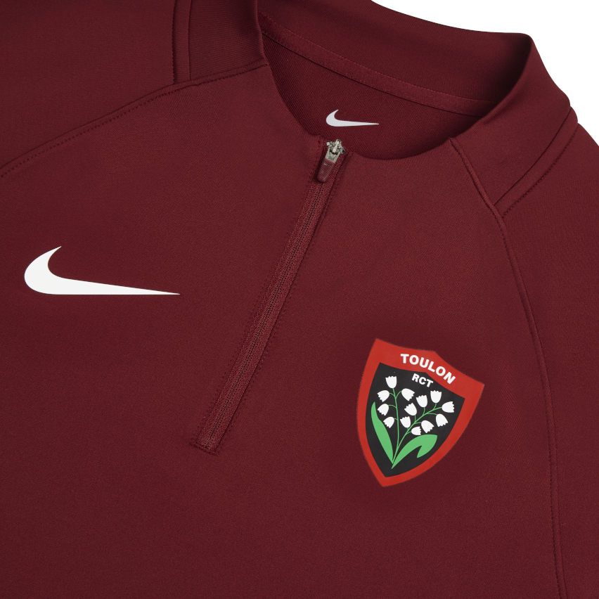 Felpa Rugby RC Toulon 2024/2025 Rossa - Nike