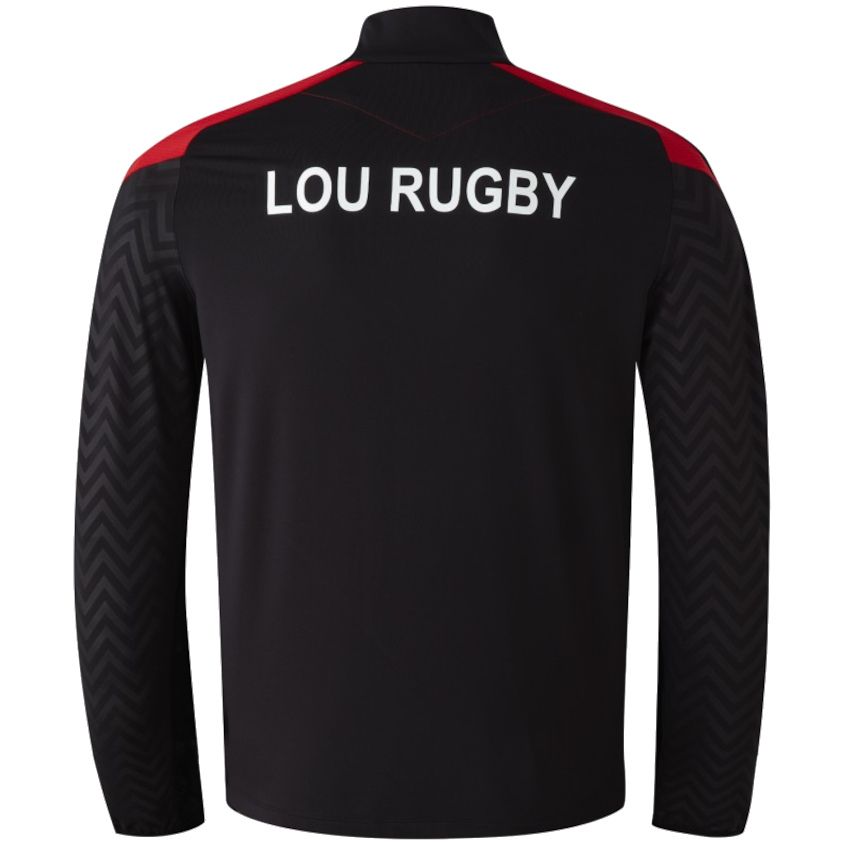Felpa Rugby 1/4 Zip Allenamento Lyon LOU RUGBY - MACRON