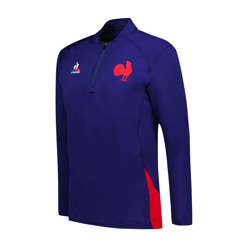 Felpa da Allenamento Rugby Francia Blu Le Coq Sportif boutique