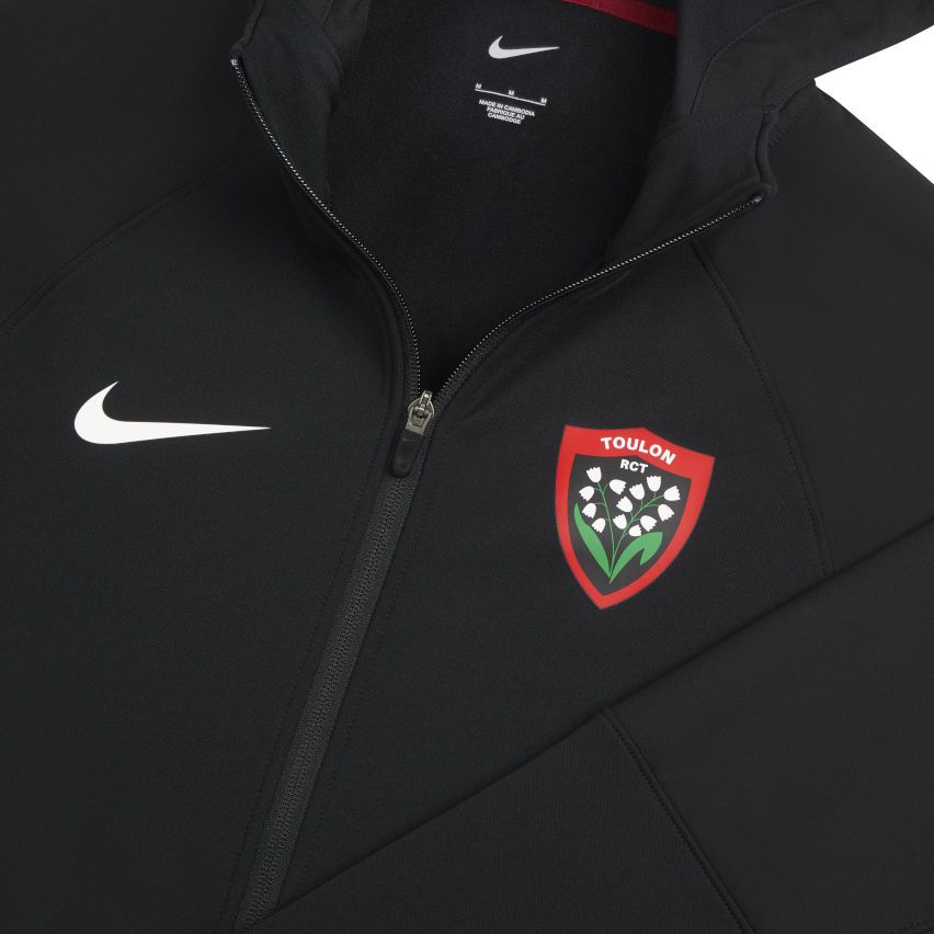 Giacca Rugby RC Toulon 2024/2025 Nera - Nike