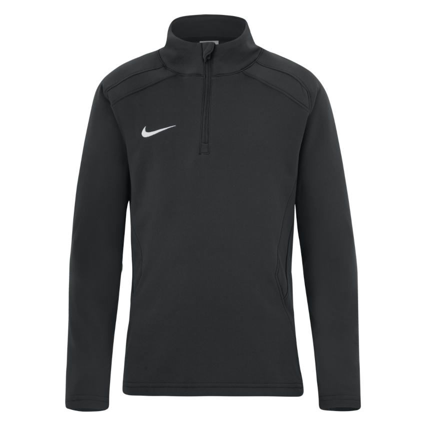 Felpa Rugby Bambino Training 1 4 Zip Nera Nike boutique rugby