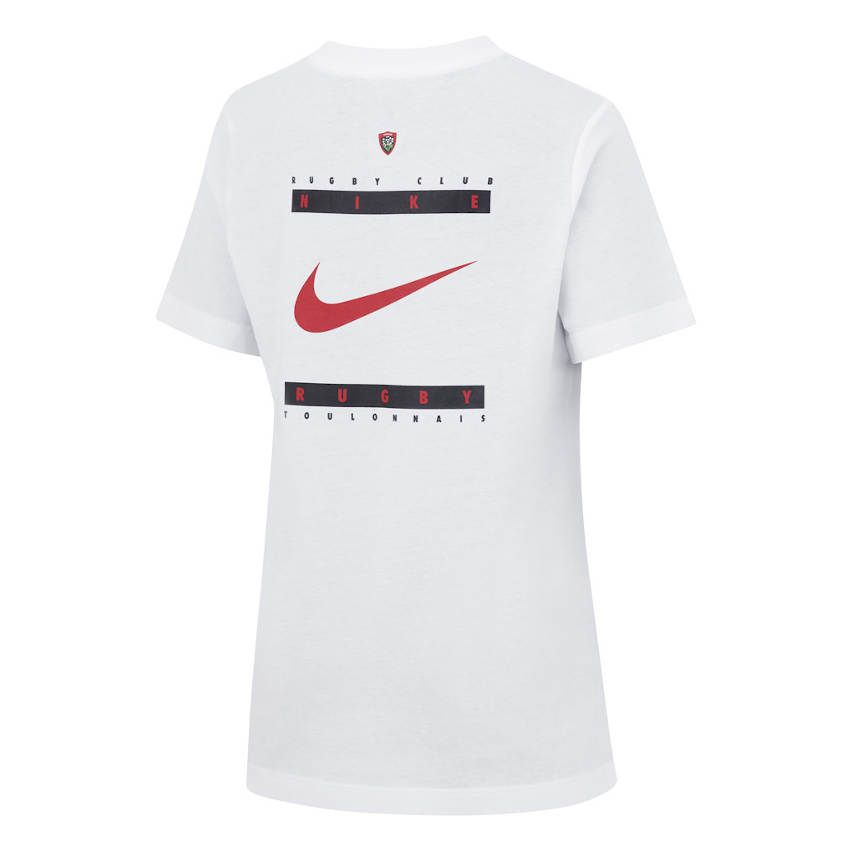 Maglietta Rugby RC Toulon Bambino Bianca 2023/2024 - Nike