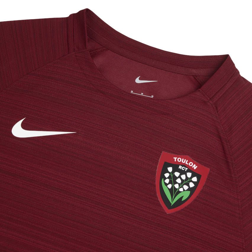 Maglietta Rugby Allenamento RC Toulon 2024/2025 Rossa - Nike