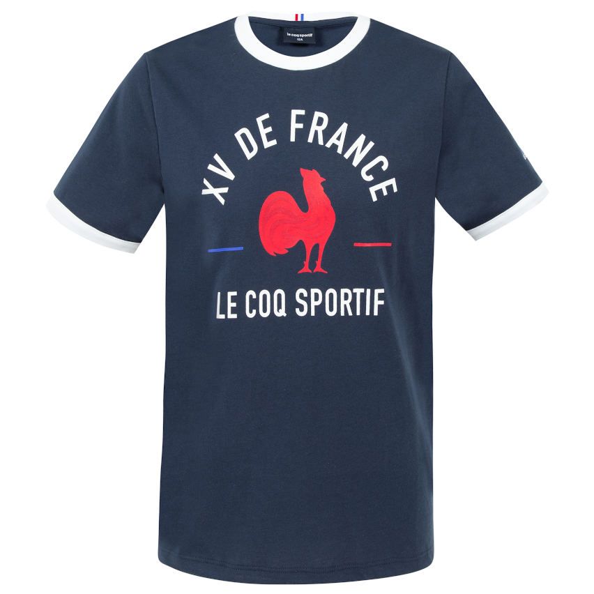 T-Shirt Rugby Italia Bambino 2021-2022 - Le Coq Sportif
