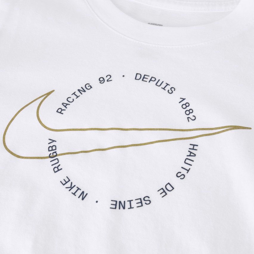 Maglietta Rugby Bambino Graphic Tee Racing 92 Bianca – Nike