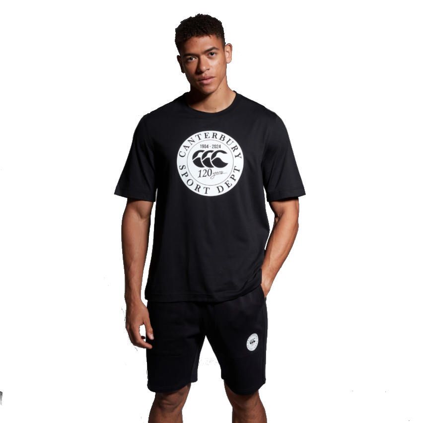 T-shirt Rugby Sport Noir - Canterbury