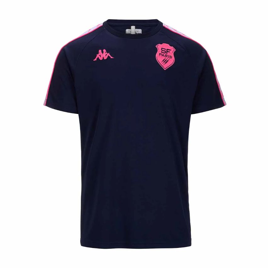Maglietta Rugby 222 Banda Coeny Stade Français Paris 2024/2025 Blu - Kappa