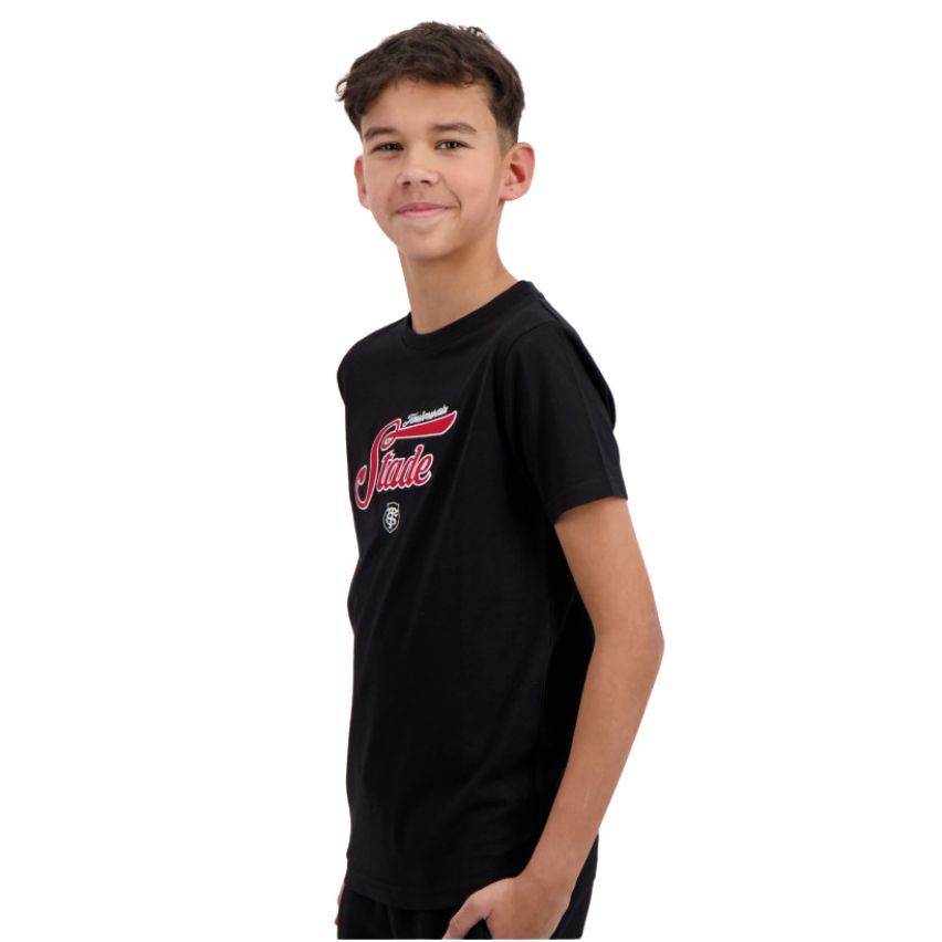 Maglia Rugby Bambino Stade Toulousain Nera - Stade Toulousain
