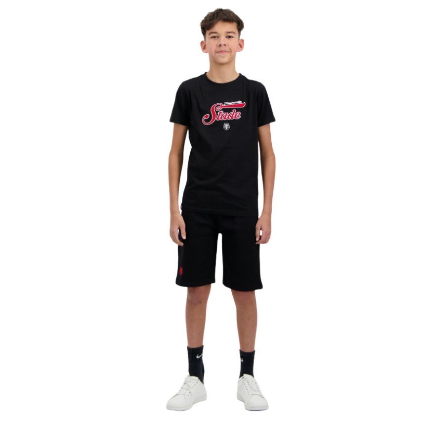Maglia Rugby Bambino Stade Toulousain Nera - Stade Toulousain