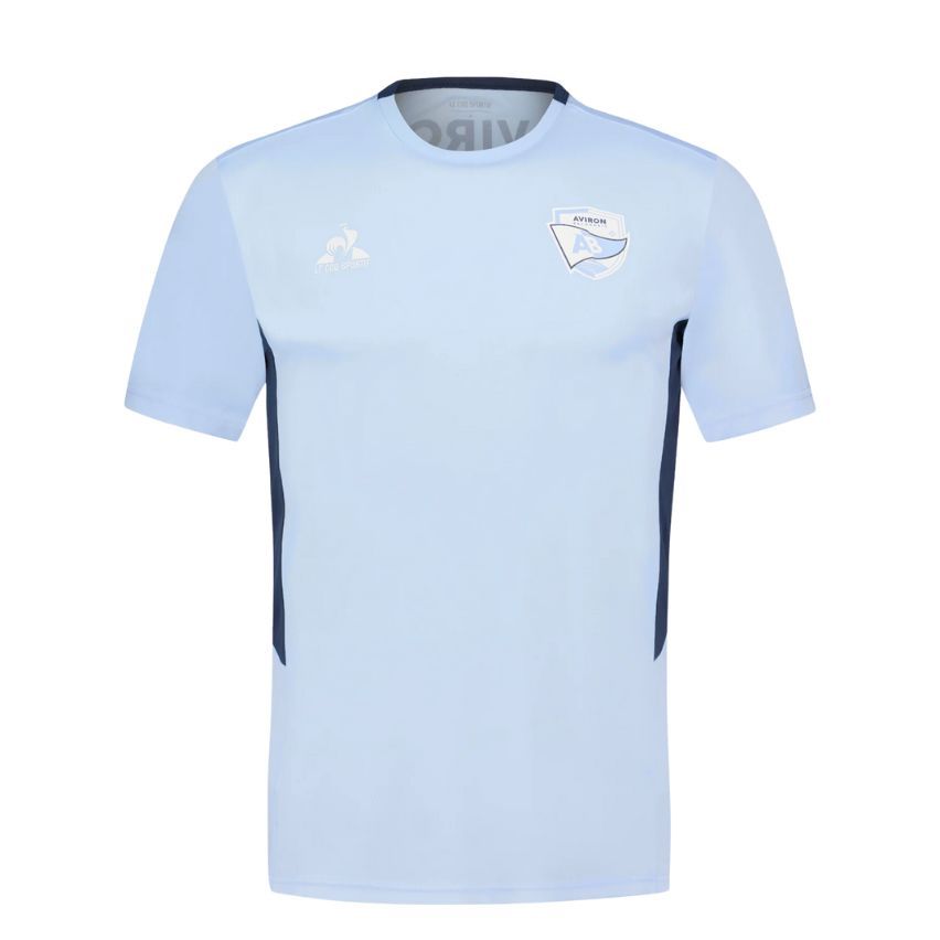 T-shirt da rugby allenamento Aviron Bayonnais – Le Coq Sportif