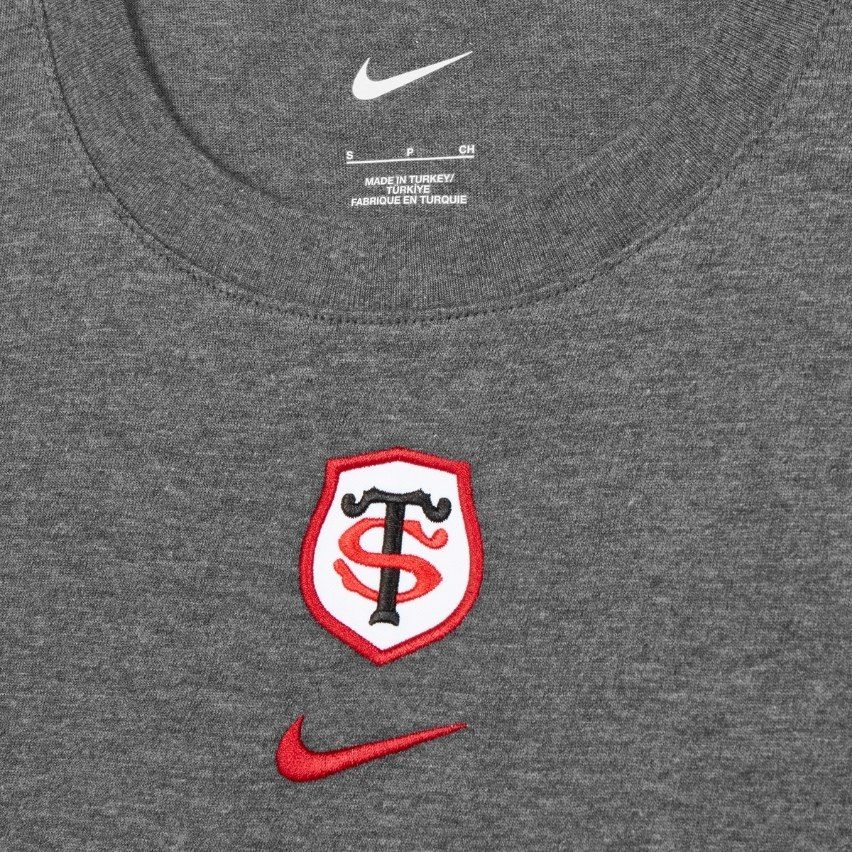 Maglietta Rugby Grigia Evergreen Stade Toulousain Donna - Nike