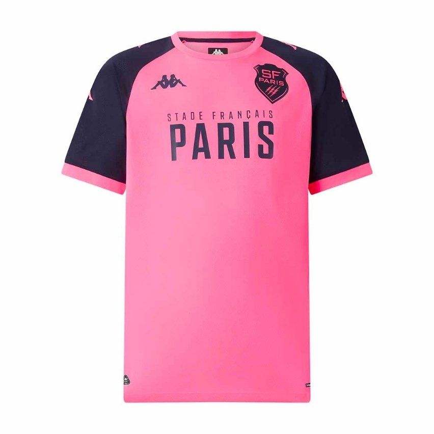 Maglietta Rugby Mokiba Pro Stade Français Rosa 2025/2026 - Kappa