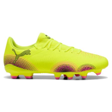 Scarpe da Rugby FUTURE 8 Play FG/AG Tacchetti Moulded Terreno Secco Fluo/Rosa - Puma