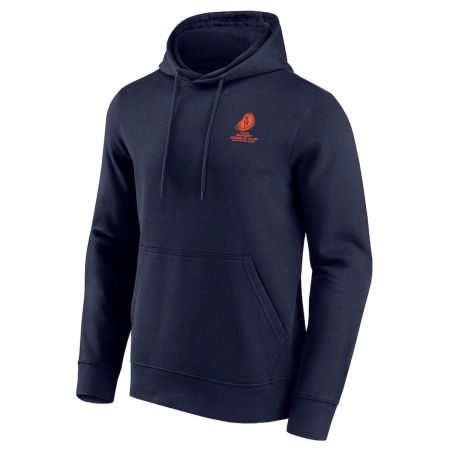 Felpa blu navy rugby con grafica 24 unioni RWC 2027