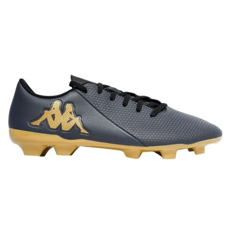 Scarpa da rugby Kappa Gyra FG uomo colorazione grigia e gialla