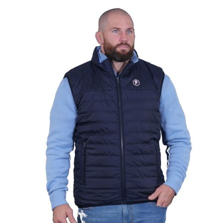 Gilet reversibile senza maniche blu navy / blu cielo - RUCKFIELD