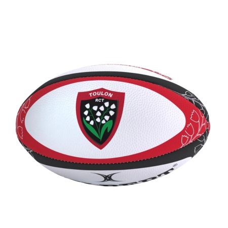 Pallone da Rugby Replica Gilbert RCT Toulon Mini Misura 1