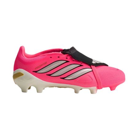 Scarpa adidas Predator League rosa vista laterale sinistra mesh aptico