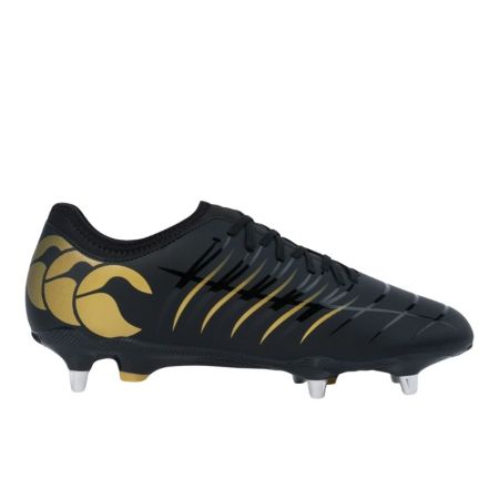 Scarpe Rugby con Tacchetti PHOENIX 2.0 TEAM SG Nere - Canterbury