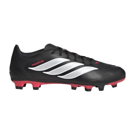 Scarpe Rugby Predator Club Tacchetti Stampati Terreno Morbido/Multi-superficie Nero/Rosso - Adidas