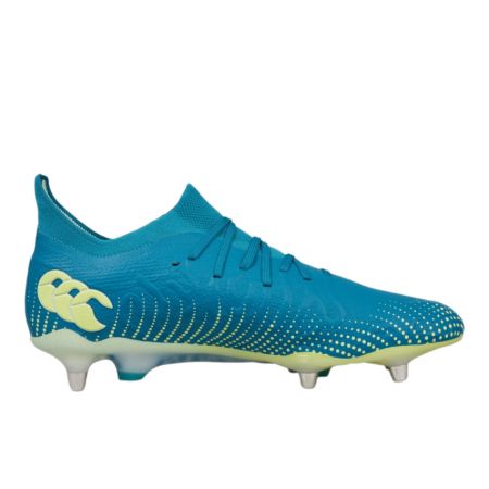 Scarpe Rugby Speed Infinite Elite SG Tacchetti Ibridi Tutto Terreno Blu/Verde - Canterbury