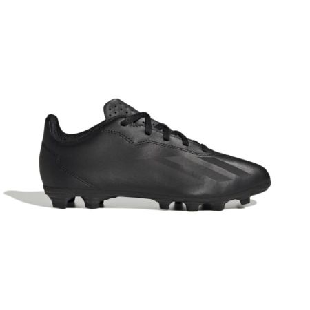 Scarpini rugby bambino Adidas Crazy Fast 4 FG bianchi con suola nera