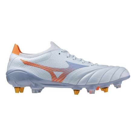 Scarpe da rugby Mizuno Morelia Neo V β Elite Mix Blue Finch Orange