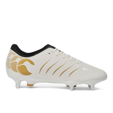 Scarpe da rugby Phoenix 2.0 Team Tacchetti Ibridi Bianco – Canterbury