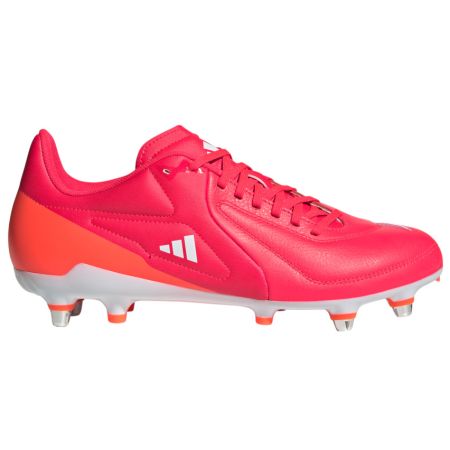 Scarpe da Rugby RS15 Elite SG Tacchetti Ibridi Multi-Terrain Rosse e Arancioni – Adidas