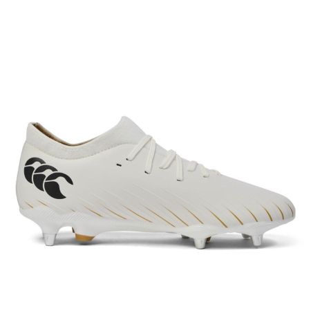Scarpe da rugby Speed Falcon Pro SG Tacchetti Ibridi Bianco – Canterbury