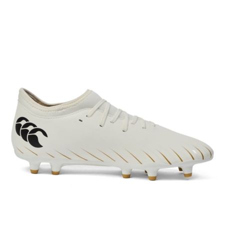 Scarpe da Rugby con Tacchetti Speed Falcon Team FG Bianche - Canterbury
