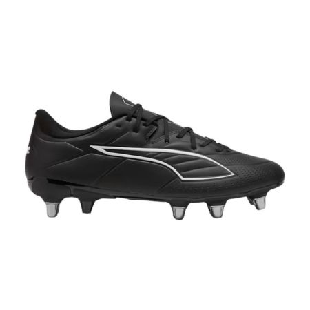 Scarpa rugby Puma Avant II H8 nera tacchetti avvitati vista laterale