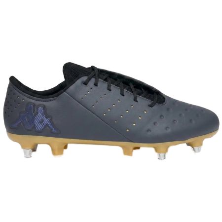 Scarpini rugby Kappa Gyra Elite SG grigi gialli suola tacchetti SG