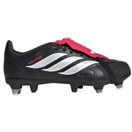 Scarpe Rugby Bambino Predator League Fold-Over Tongue Nero - Adidas