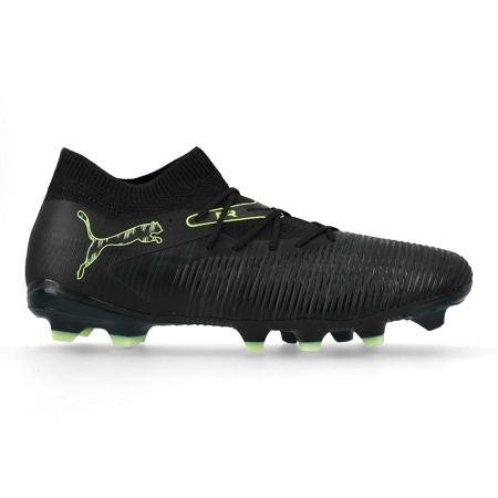Scarpe da Rugby con tacchetti fissi FUTURE 8 MATCH FG/AG Terreno Compatto / Erba Sintetica Nero/Verde - Puma
