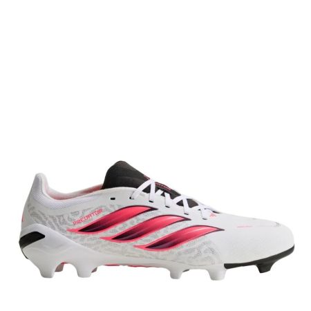 Scarpe rugby Adidas Predator League FG bianco turchese vista posteriore tacchetti sagomati