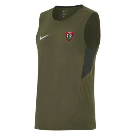 Canottiera RC Toulon Nike cachi antracite vista posteriore stemma