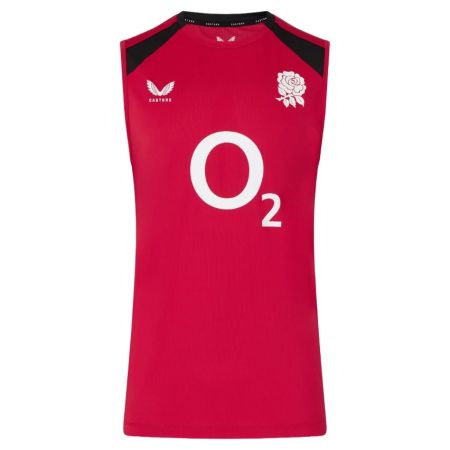 Canotta Rugby Inghilterra Performance Rosso - Castore