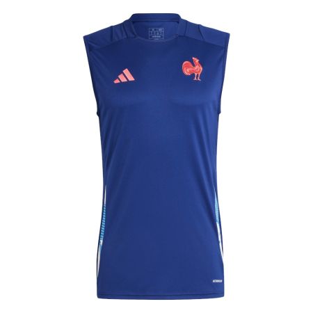 Canottiera da rugby da allenamento Francia 2024/2025 - Adidas