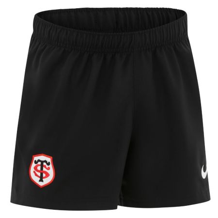 Pantaloncini rugby nero bambino Stade Toulousain Nike Stadium casa 2026-27